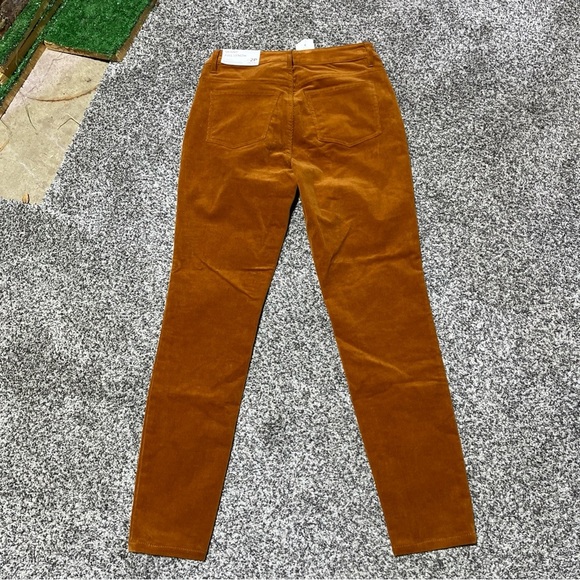 Soft Surroundings Womens Corduroy Pecan Full Length Skinny Pants Size 2p NWT - Picture 11 of 11